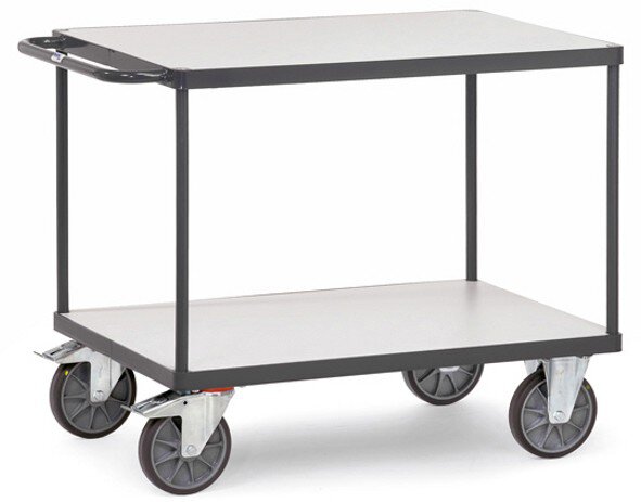 Chariot à table ESD, 2 fonds, 500 kg, 850 x 500 mm #zoom-1