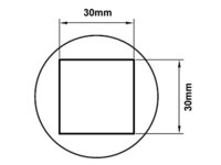 Heißluftdüse HTN-B3030, 30x30 mm #thumbnail-2