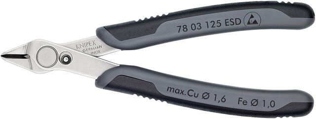Electronic Super Knips® ESD with multi-component cases 125 mm (SB card/blister)