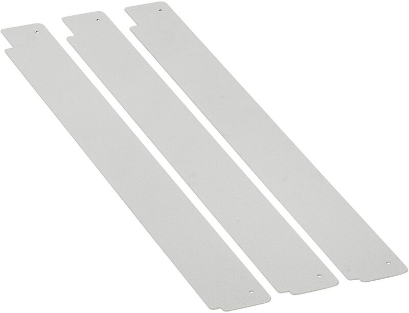 Guide plate set FiFo flow rack 3 pieces, ESD