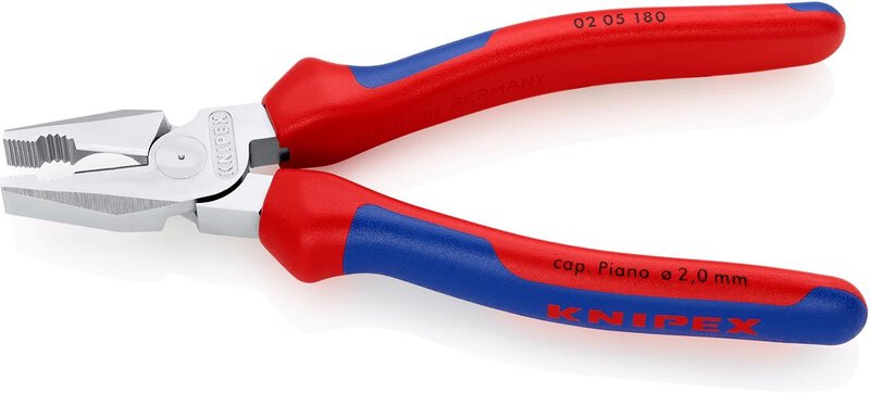 Pinze combinate, cromate, 180 mm #2