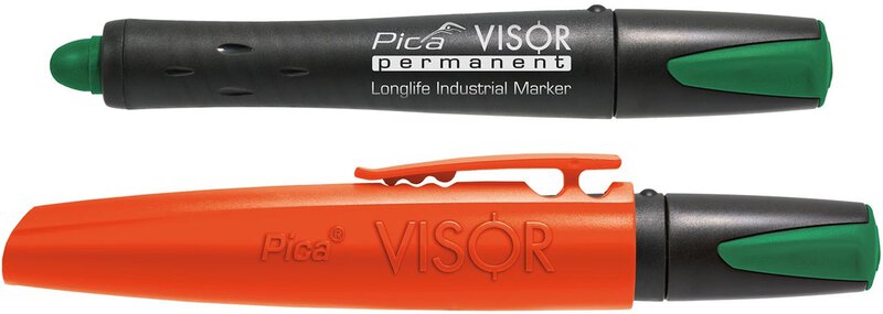 VISOR permanente marker, groen #3