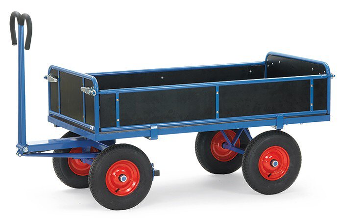 Hand platform truck loading area 1200 x 800 mm  #zoom-1