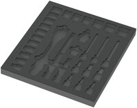 Schaumstoffeinlage 8000 C Zyklop Knarre 1/2" Set 1, ohne Werkzeug, 344 x 30 x 392 mm #thumbnail-1