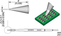 Punta di saldatura per T210-A / T210-NA, a forma di scalpello, dritta #thumbnail-1