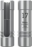 Douille avec découpe sur la tige, avec entraînement 1/2", 17 x 76 mm #thumbnail-1