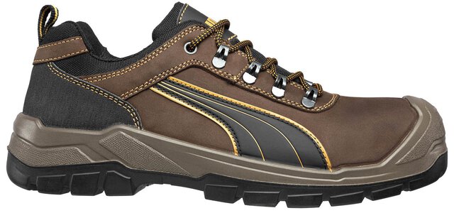 Sicherheitsschuhe S3, PUMA SAFETY, SIERRA NEVADA LOW, braun