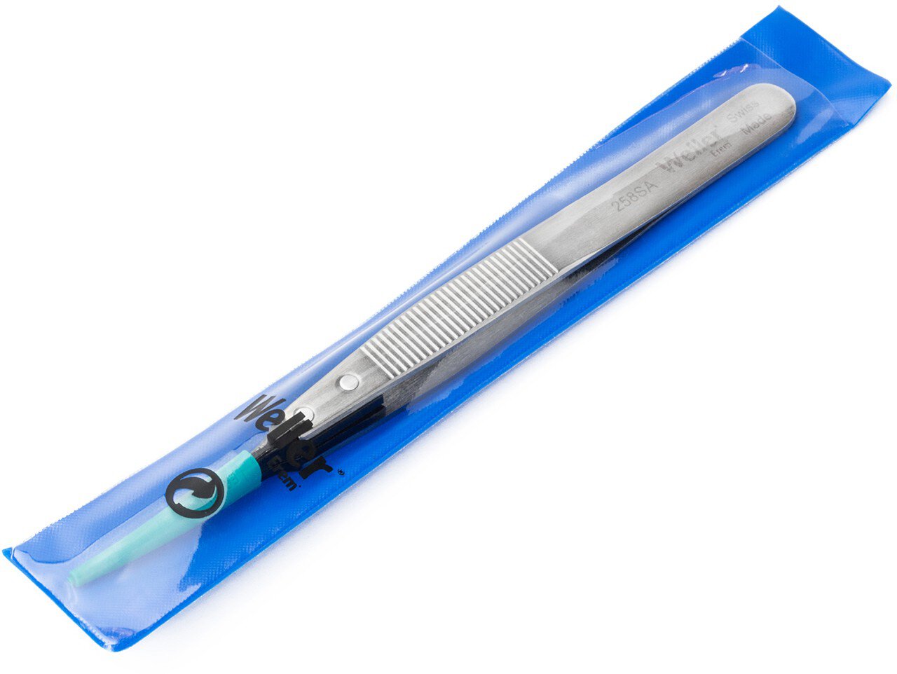 Weller Erem 258SA Precision Tweezers with Pointed Synthetic Tips (PPS) and Serrated Finger Grips for Secure Handling #zoom-5