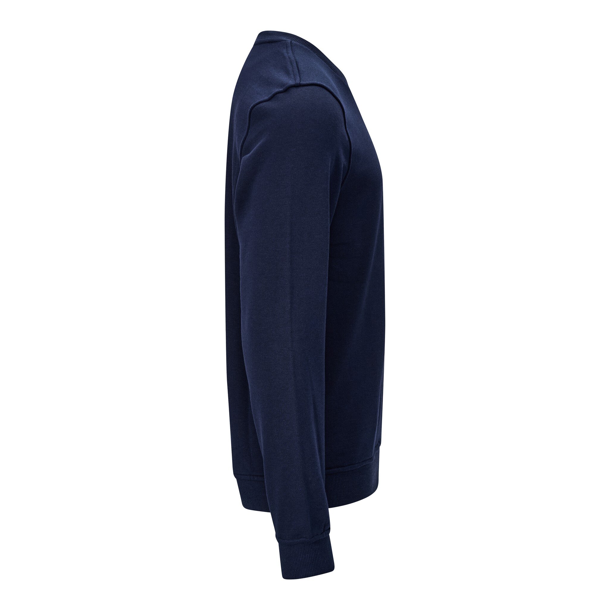 Sweat-shirt ESD, col en V, bleu marine, 3XL, coupe confort #zoom-4