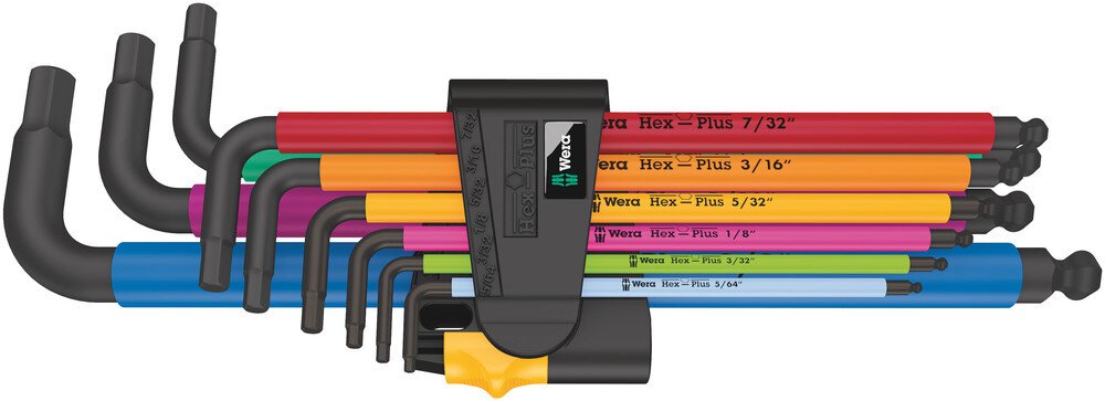 Hex key set, imperial, BlackLaser, 9-piece #zoom-1