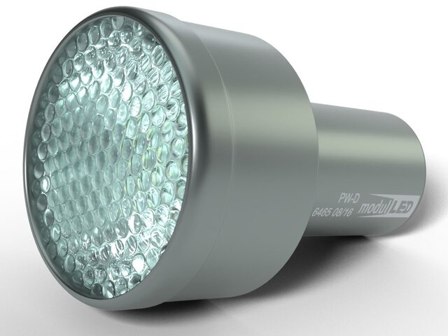 LED-Modul, pur-weiß, (6.000 K), Diffuse (40°), 28mm