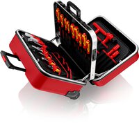 Werkzeugkoffer "BIG Twin Move RED" Elektro Kompetenz, 42-teilig #thumbnail-1