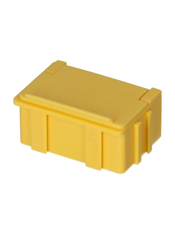 ESD SMD Doos N2, 37 x 12 x 15 mm, geel/geel #1
