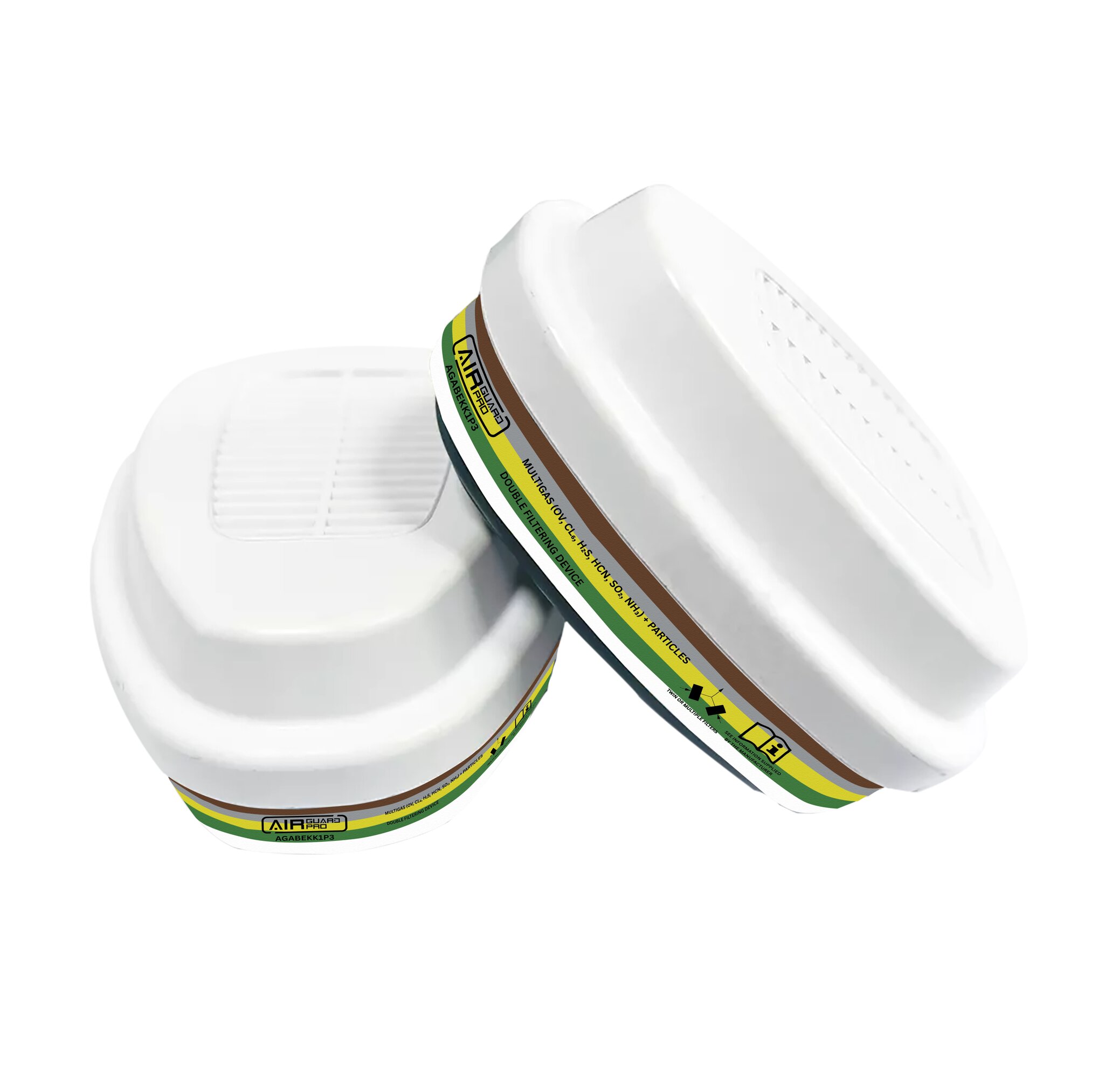 AirGuard Pro® Kombifilter ABEK1P3 R D, für Atemschutz-Halb und Vollmaske, mit Bajonettverschluss #zoom-4