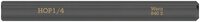 Hexagon socket bit for impact screwdrivers, 1/4" x 70 mm #thumbnail-1