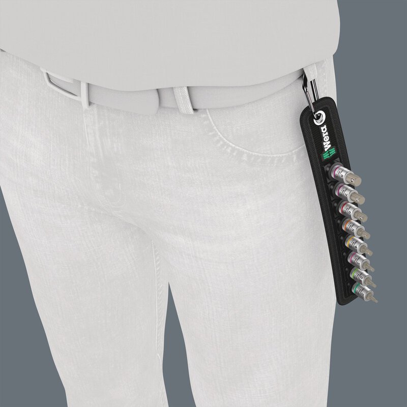 Bitnuss-Satz Innensechskant, mit Haltefunktion, 3/8"-Antrieb, 8-teilig #9