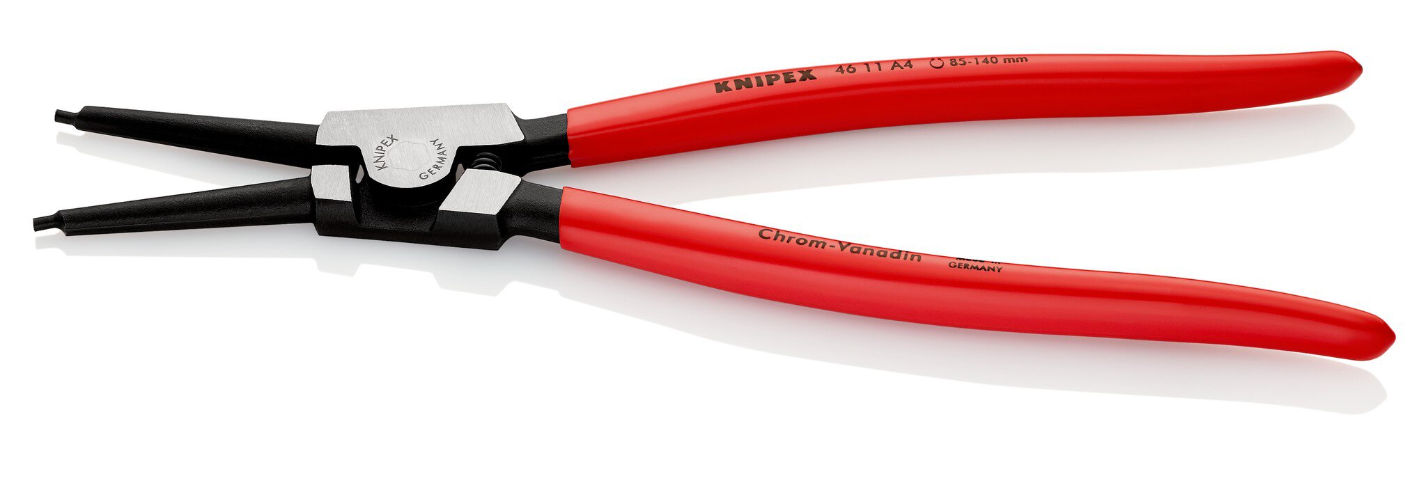 Sicherungsringzange für Außenringe auf Wellen mit Kunststoff überzogen, schwarz atramentiert, 320 mm (SB-Karte/Blister) #zoom-2