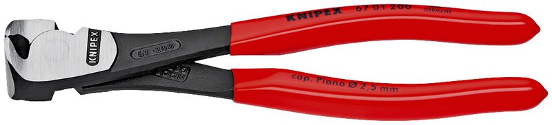 Kraft-Vornschneider, schwarz atramentiert, 200 mm #1