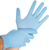Examination gloves Safe Virus, nitrile, powder-free, blue, size 7/S #thumbnail-1