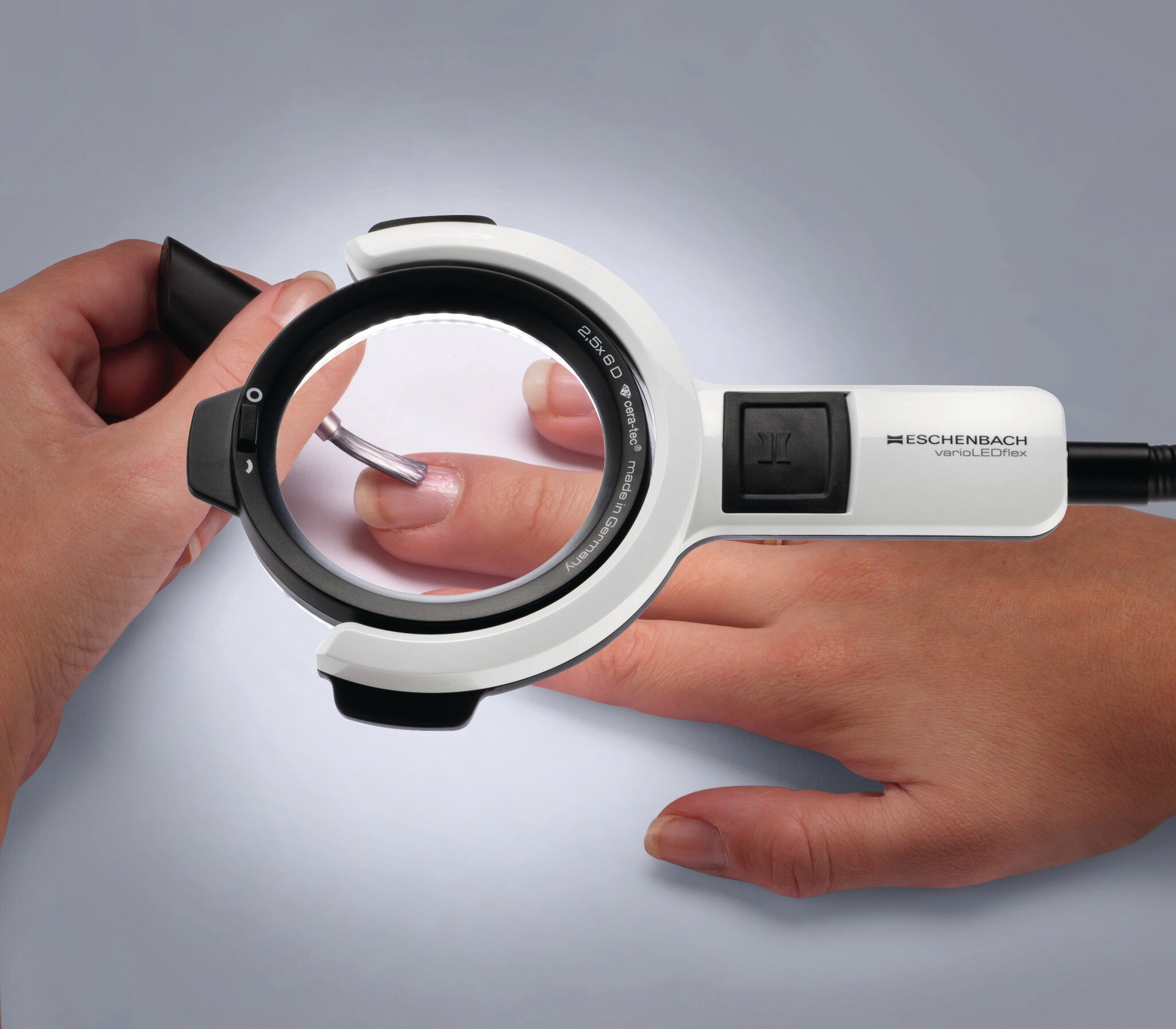 Lupenleuchte Vario LED flex, 2,5x, 6 dpt., D=76 mm #zoom-6