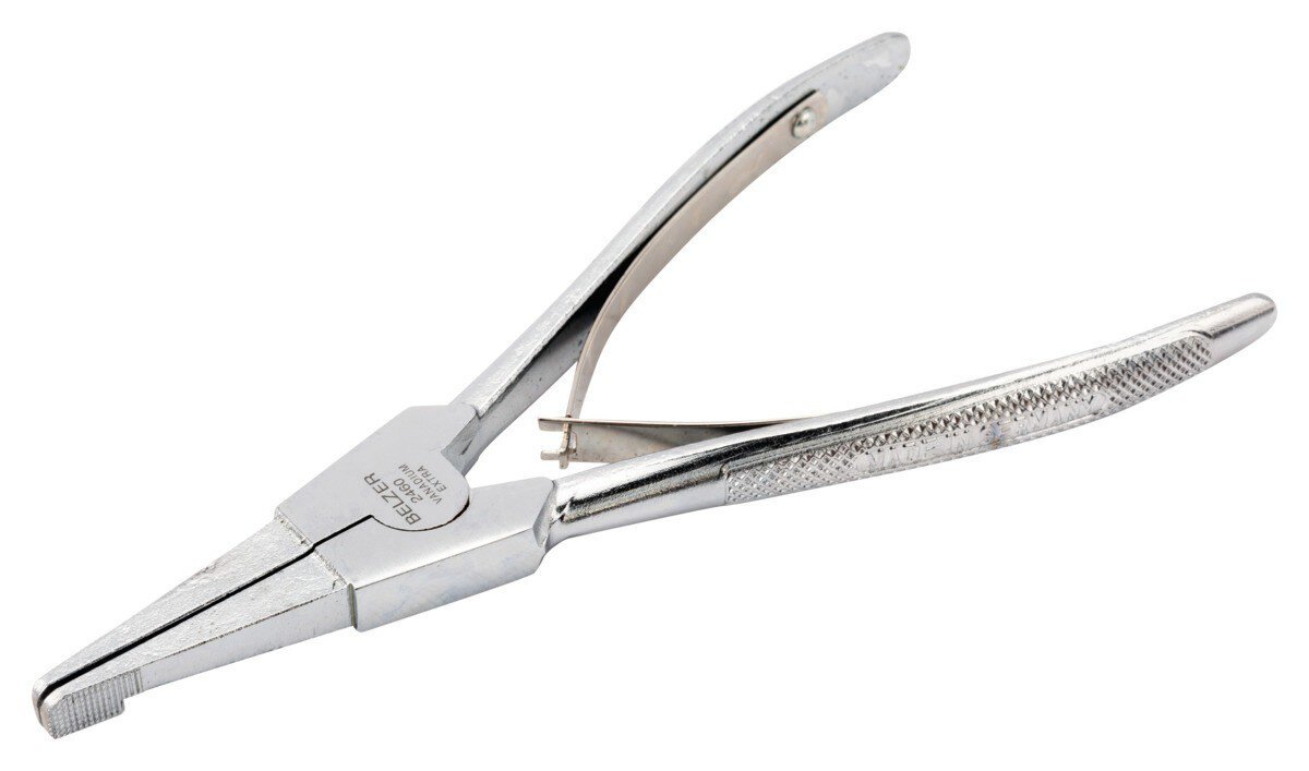 Pliers for external circlips, chrome-plated, 175 mm #zoom-1