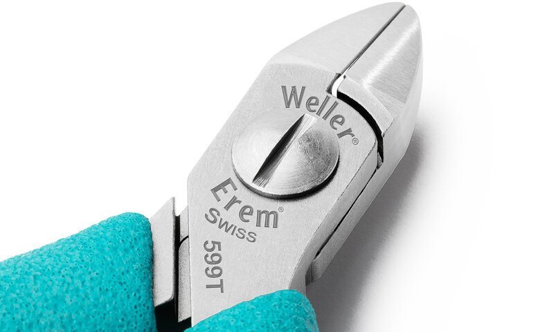 Weller Erem 599T Oval Head Side Cutter From Hard Metal Blades #3