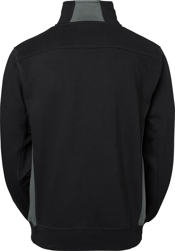 Lincoln Full-Zip Sweatshirt, Herren, schwarz/grau., S #3
