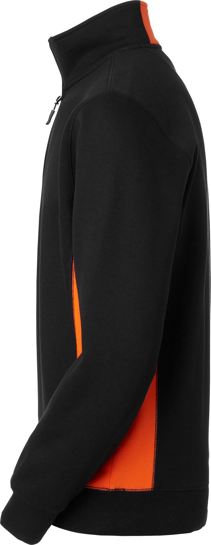 Webber Half-Zip Sweatshirt, Herren, schwarz/orange, M #zoom-4