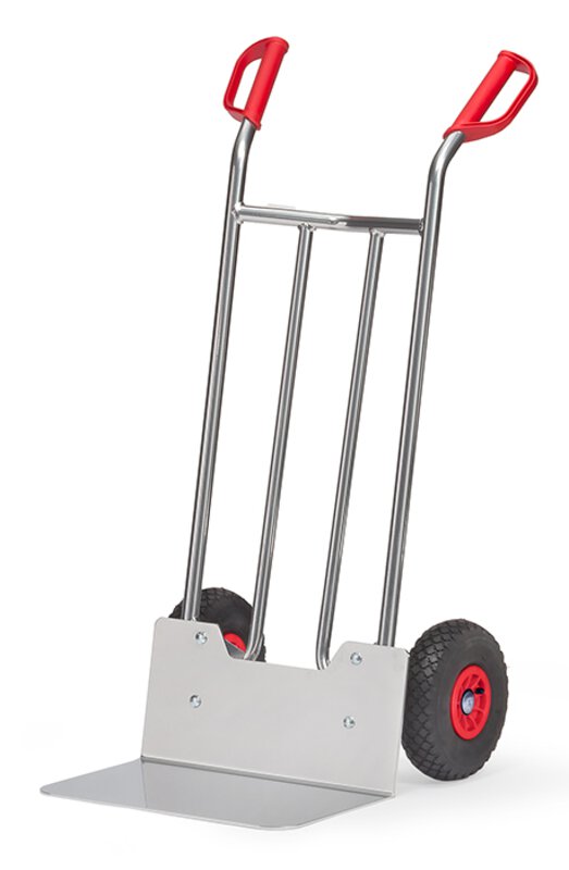 Aluminum hand truck pneumatic wheels 260 x 85 mm 