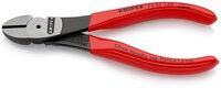 Power side cutters covered with plastic, black atramentized, 140 mm (SB card/blister) #thumbnail-1