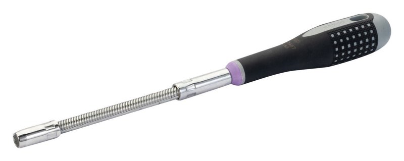 ERGO™ Socket wrench for hexagon head screws with flexible extension and 3-component handle, 6 mm × 150 mm #1