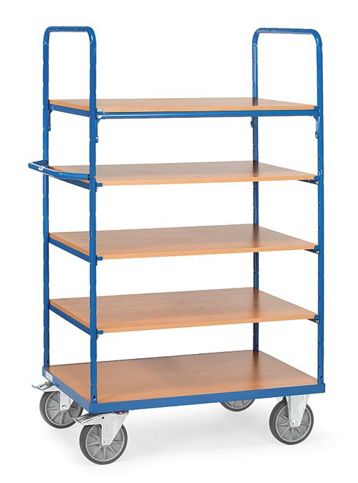 Chariot à plateaux Surface de chargement 1000 x 600 mm  #zoom-1