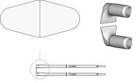 Lötspitze W14005F für WS140 Entlötpinzette, flach 5 mm #thumbnail-2