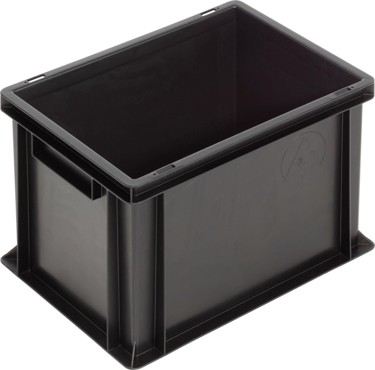 ESD Behälter New Box NB MC, Griffleisten, schwarz, 400 x 300 x 270 mm #zoom-1