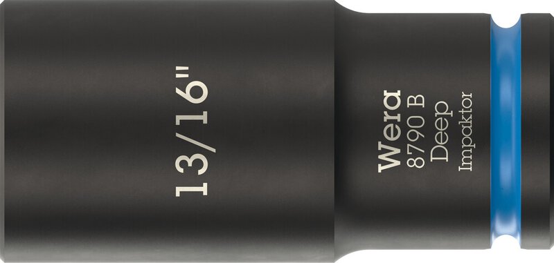 Steckschlüsseleinsatz mit 3/8"-Antrieb, 13/16" x 63 mm #1