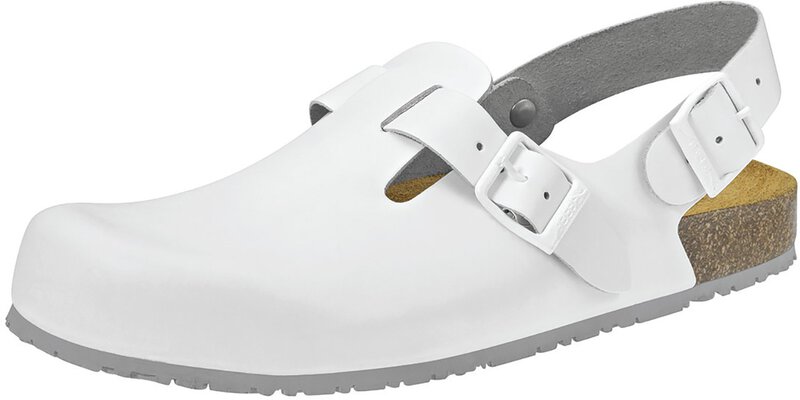 Clog white - 37, 8040 Occupational shoes Nature ladies / men, OB