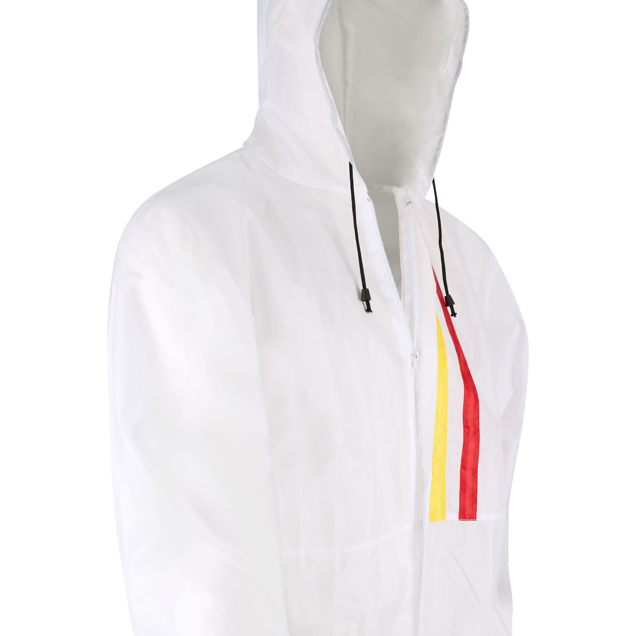 Herbruikbare schildersoverall, 100% polyester, wit #zoom-3