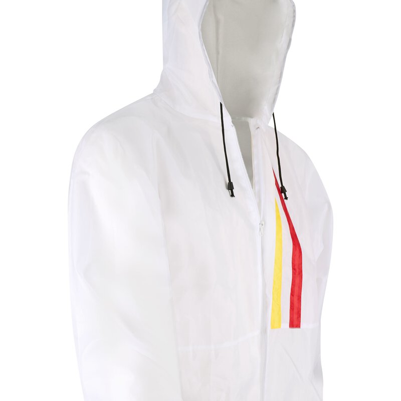 Herbruikbare schildersoverall, 100% polyester, wit #3