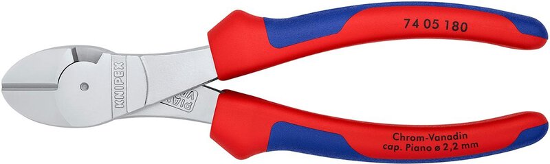 Krachtige zijsnijders, verchroomd, 180 mm #3
