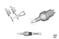 Punta di dissaldatura per la pulizia dei pad, Ø 0,6 mm, HT S2, D530011 #thumbnail-1