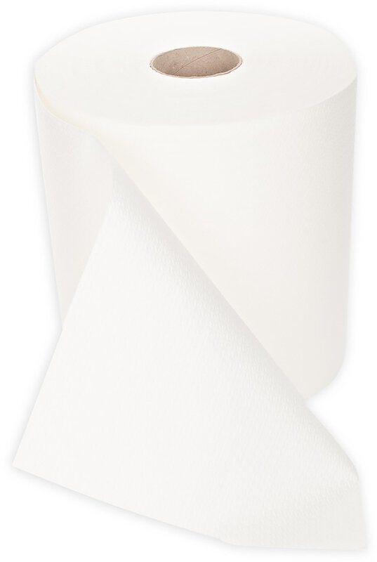HygoClean essuie-tout de qualité supérieure en rouleau, qualité lourde, blanc, 1 couche, 100% Airlaid, 38x27cm, 250 feuilles