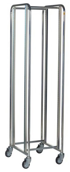ESD trolley, empty, 4 castors, 470x585x1880 mm #zoom-1