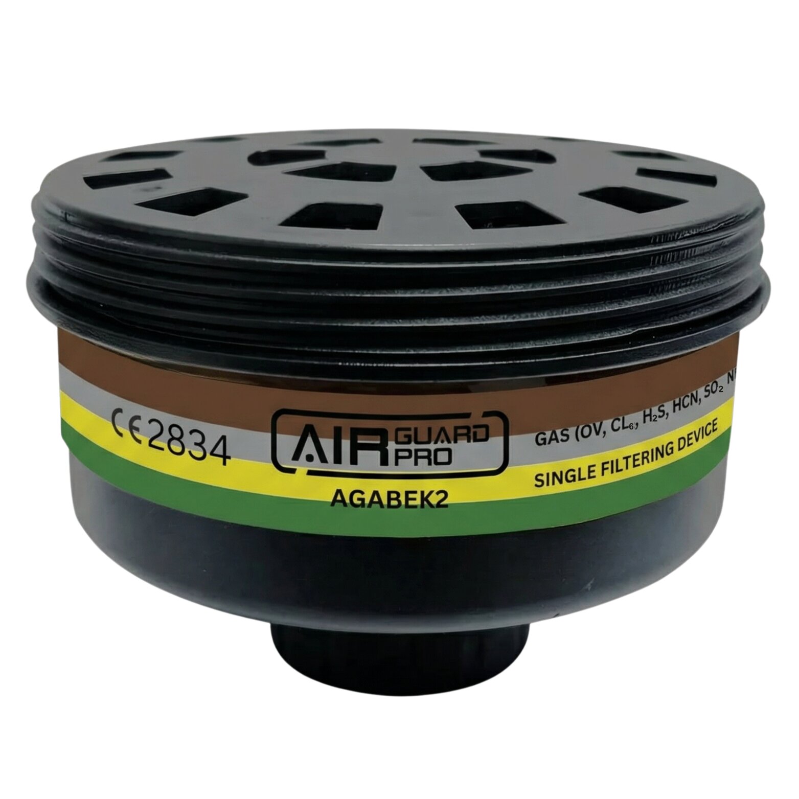 AirGuard Pro® Gasfilter ABEK2, für Atemschutz-Vollmaske, mit RD40-Anschluss #zoom-4