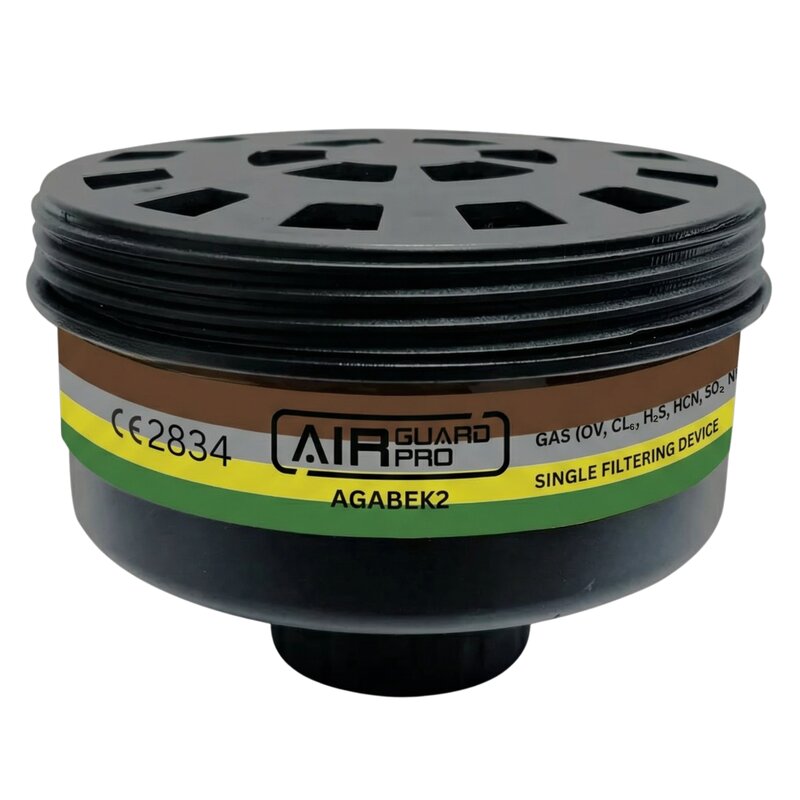 AirGuard Pro® Gasfilter ABEK2, für Atemschutz-Vollmaske, mit RD40-Anschluss #4