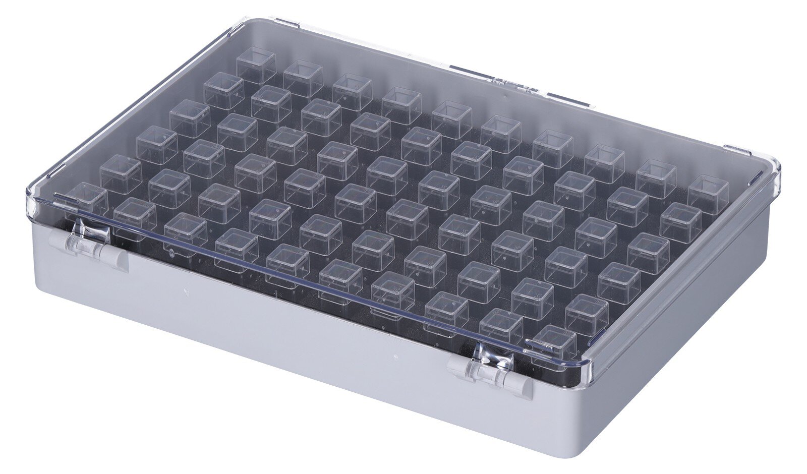 ESD SMD Sortimentskasten mit 60 Dosen und Schaumstoffraster #zoom-3