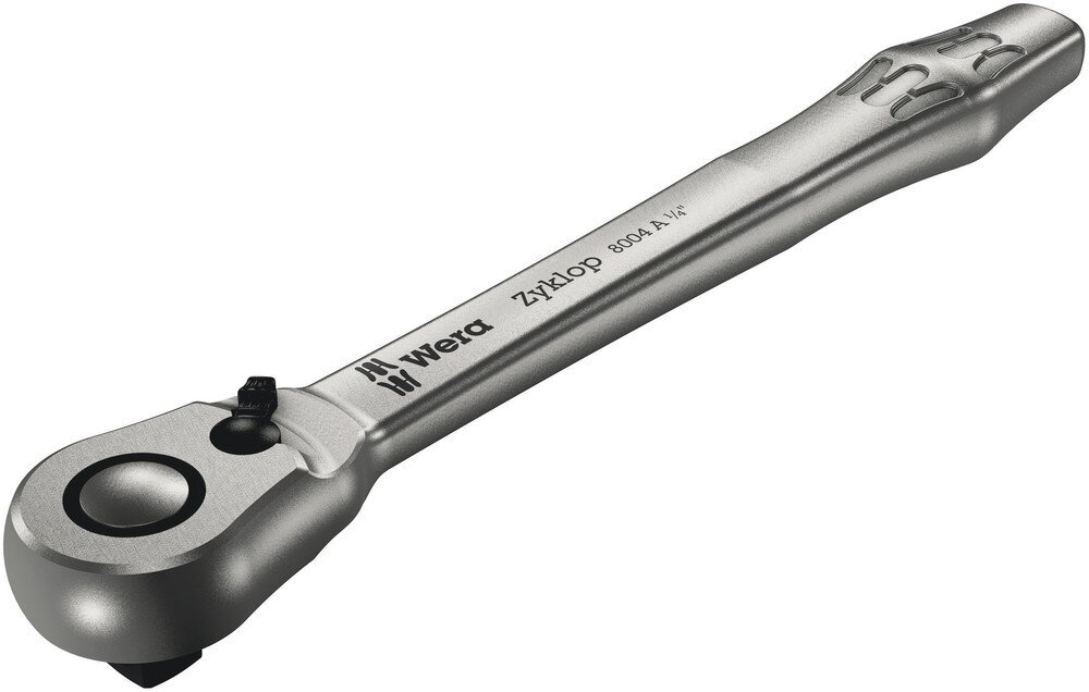 Metal ratchet with reversible lever with 1/4" drive, 1/4" x 141 mm #zoom-2
