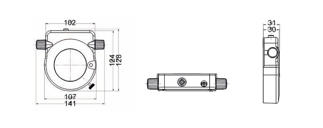 High Power LED ring light (HPRL), segmentable (D) #zoom-3