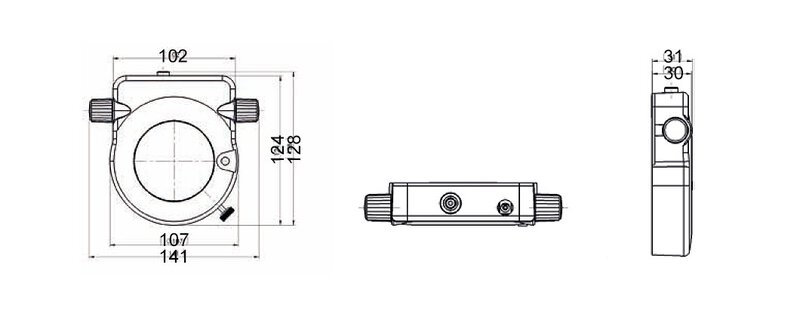 High Power LED ring light (HPRL), segmentable (D) #3