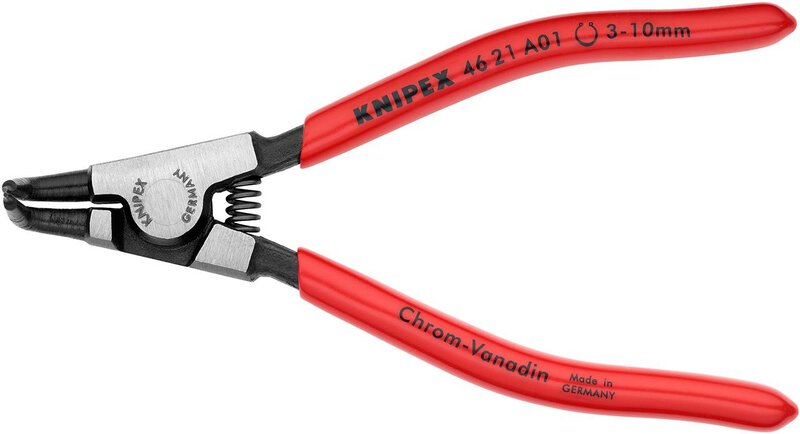 Sicherungsringzange für Außenringe auf Wellen, schwarz atramentiert, 125 mm #3