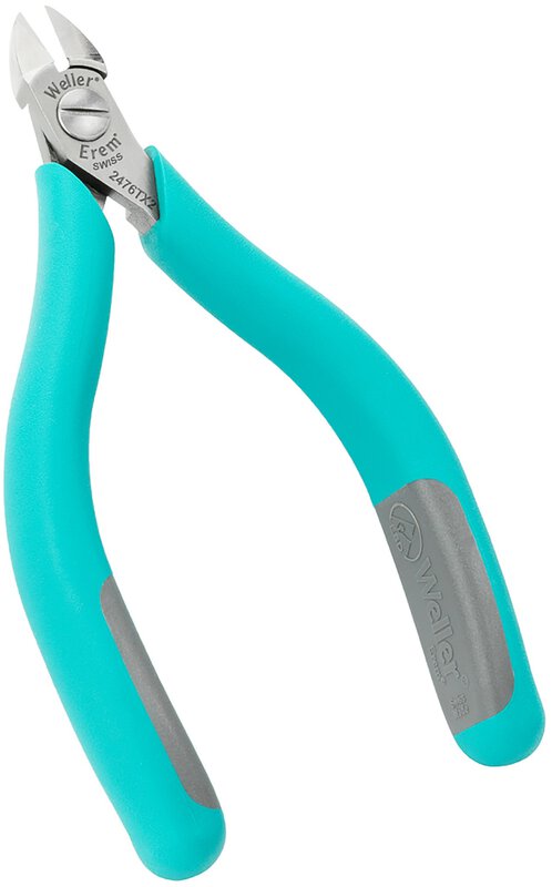 Weller Erem 2476TX2 Side Cutter with Oval Head, Hard Metal Blades #1